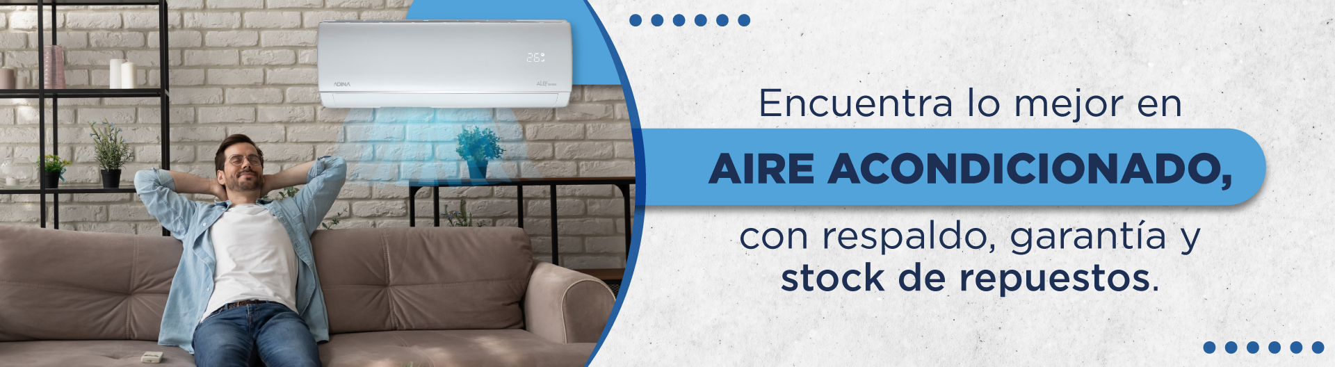 banner adina aire acondicionado